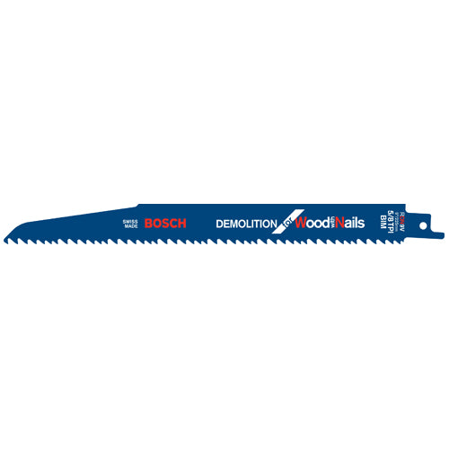 Bosch Demolition Edge Reciprocating Saw Blades - 9-in L - 5/8-TPI - Each