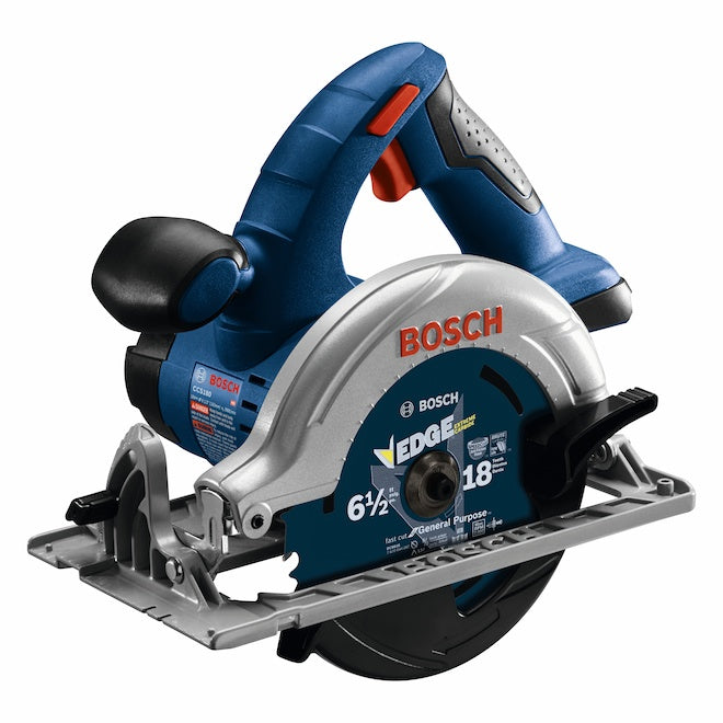 Bosch 18-Volt 6 1/2-in Cordless Circular Saw 3900 RPM Left-Blade Design Battery Not Included - Each