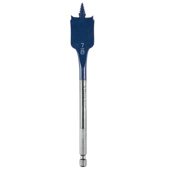 Bosch Daredevil Standard Spade Wood Drill Bit - 7/8-in dia x 6-in L - 1/4-in Hex Shank - Full Threaded Cone - Each