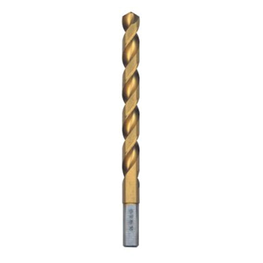 Bosch Titanium-Coated Drill Bit - 11/32-in Dia x 4 3/4-in L - 3-Flat Shank - Double Flute - Each