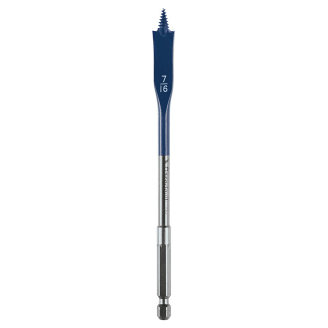 Bosch Daredevil Standard Spade Wood Drill Bit - 11/16-in dia x 6-in L - 1/4-in Hex Shank - Full Threaded Cone - Each