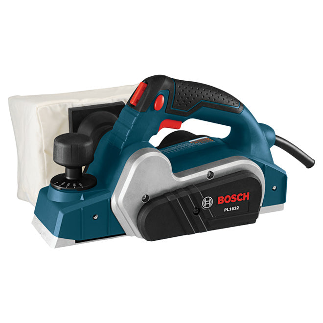 Bosch 3 1/4-in Corded Handheld Planer - 6.5-Amp Motor - 16500 RPM - Dual-Mount Guide Fence - Ambidextrous Lock-Off - Each