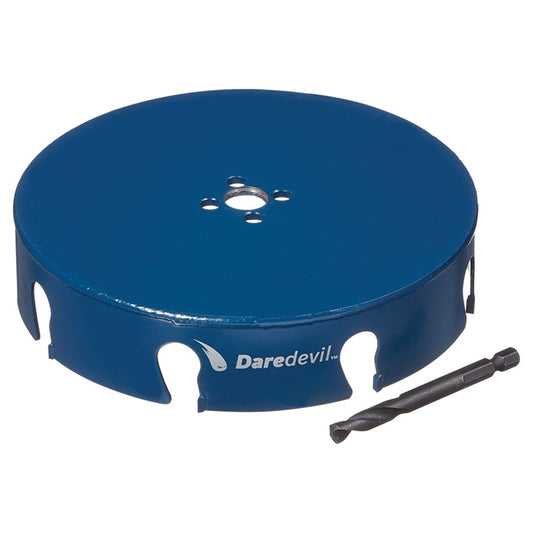 Bosch DareDevil Recessed Lighting Hole Saw - 6 3/8-in Dia x 6-in L - 1 1/4-in Cutting Depth - Hex Shank - Carbide Teeth - Each