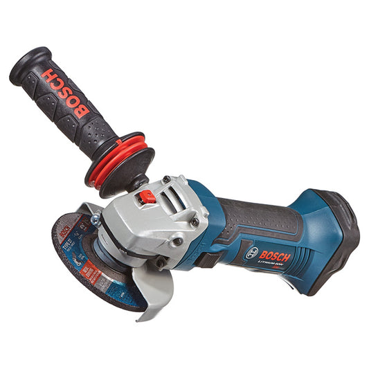 Bosch 18-V 4 1/2-in Cordless Angle Grinder - 10000-RPM - Restart Protection - Bare Tool (battery not included) - Each