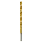 Bosch Titanium-Coated Drill Bit - 17/64-in Dia x 4 1/8-in L - 135° Split Point - 3-Flat Shank - Each