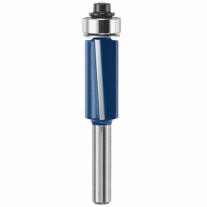 Bosch 1/2-in x 1-in Carbide-Tipped 2-Flute Flush Trim Bit - Each