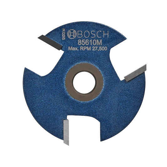 Bosch 1/4-in Carbide-Tipped 3-Wing Slotting Cutter Bit - Each