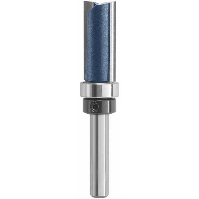 Bosch 1/2-in x 1-in Carbide-Tipped 2-Flute Top-Bearing Straight Trim Bit - Each