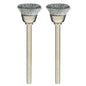 Dremel Carbon Steel Brushes - Silver - 2 Per Pack - 2 1/32-in L x 1/2-in Dia - Each