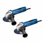 Bosch 4 1/2-in Duo Small Corded Angle Grinders 7.5-Amp Motor 11000 RPM and 2-Position Side Handle - Each