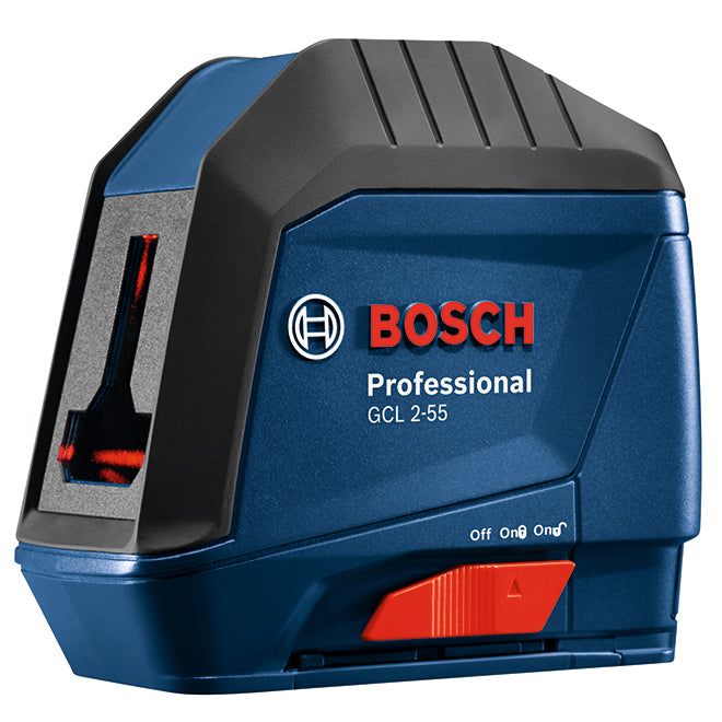 Bosch Self-Leveling Cross-line Laser Level with 40-ft Range - Each