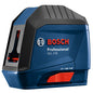 Bosch Self-Leveling Cross-line Laser Level with 40-ft Range - Each