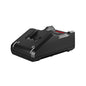 Bosch 18-V Lithium Ion Battery Charger - Dual-Charging Mode - Battery Status Indicator - Compact Design - Each