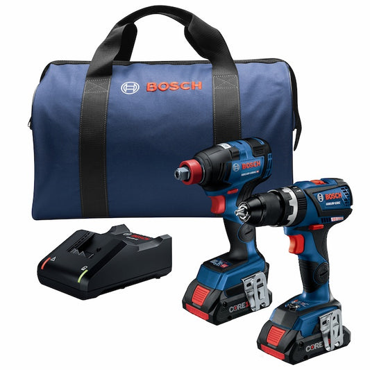 Bosch Freak 2-Tool Combo Kit with Batteries and Charger - Bluetooth Connectivity - Brushless Motor - Each