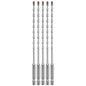 Bosch Impact Tough Masonry Drill Bit - Carbide Tipped - Hex Shank - 6-in L x 5/32-in Dia - Each