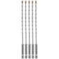 Bosch Impact Tough Masonry Drill Bit - Carbide Tipped - Hex Shank - 6-in L x 3/16-in Dia - Each