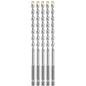 Bosch Impact Tough Masonry Drill Bit - High-speed Steel - Carbide Tip - 6-in L x 1/4-in Dia - Each