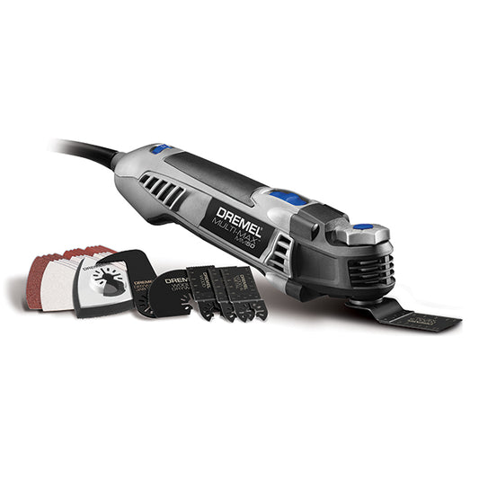 Dremel Multi-Max MM50 Electric Oscillating Tool - Variable Speed - Ergonomic Handle - 5-Amp - Grey - Each