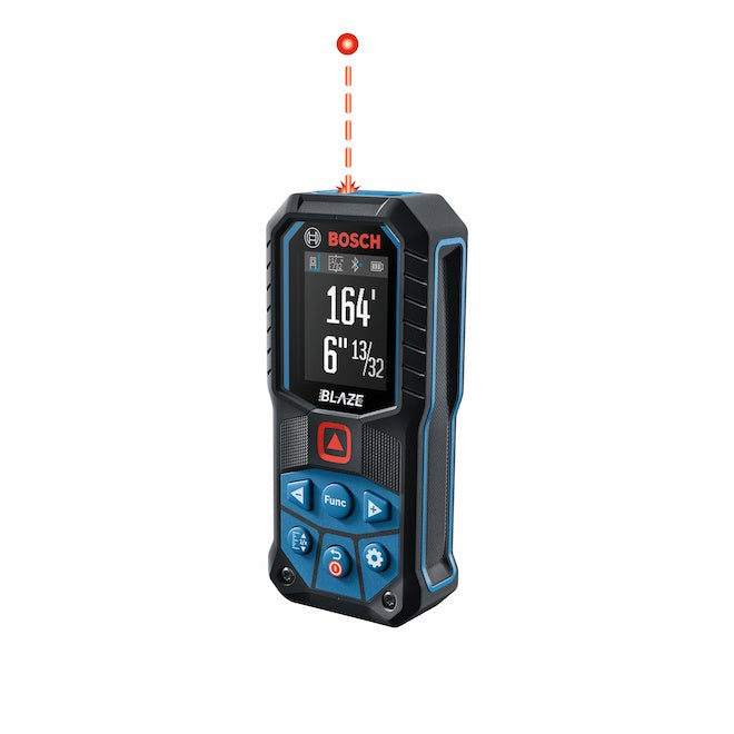 Bosch Blaze Connected Laser Measure Tool - 165-ft Range - Each