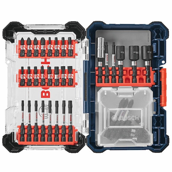 Bosch Steel Impact Driver Bit Set - 45 Pieces - Each