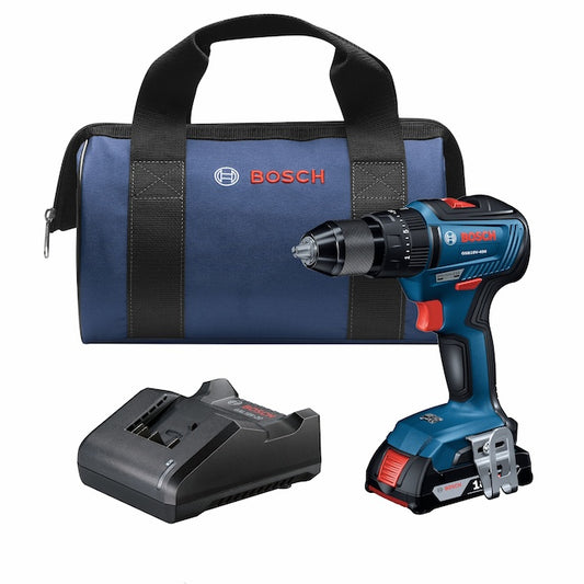 Bosch Hammer Drill and Driver Kit 18V Brushless with Carrying Bag and Charger - Each