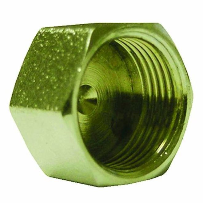 Sioux Chief 5/16-in diameter Brass Compression Cap - Each