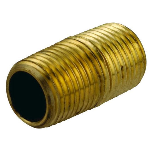 Sioux Chief 1-in diameter Brass Pipe Nipple - Each