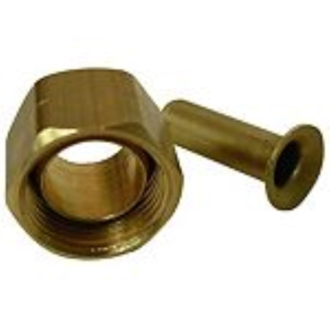 Sioux Chief 5/16-in diameter Brass Plumbing Nut with Insert - Each