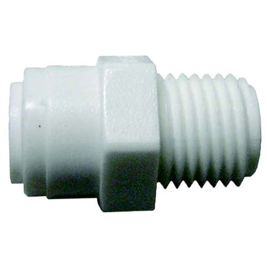 Sioux Chief 1/4-in x 3/8-in White Polypropylene Adapter -