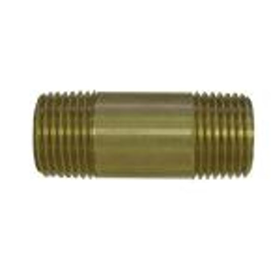 Sioux Chief 3/4-in diameter x 4-in long Brass Nipple Fitting - Each