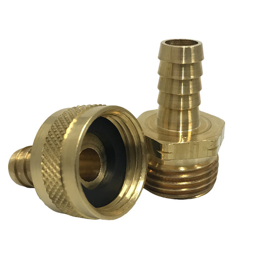 Sioux Chief 1/2-in x 3/4-in Brass Adapter Kit - Each