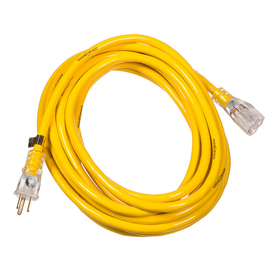 Exterior Extension Cord - 25' - Single Outlet - 125 V-Each