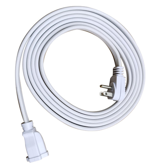 Woods Extension Cord for Air Conditioner - 10' - 15 A - White-Each