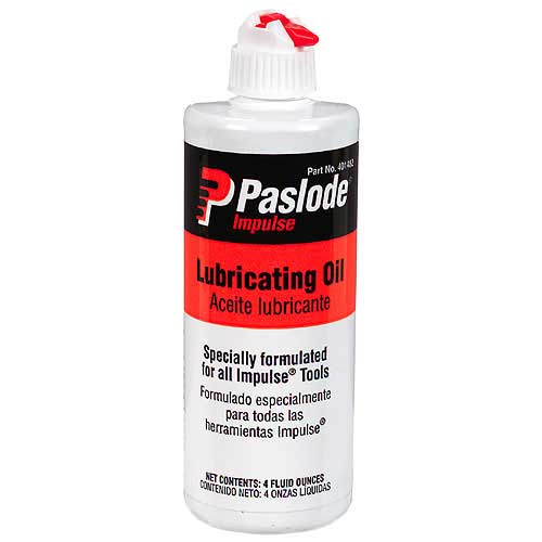 Paslode Lubricating Oil - 4 oz. - Synthetic Base - For Cordless Paslode Tools - Each