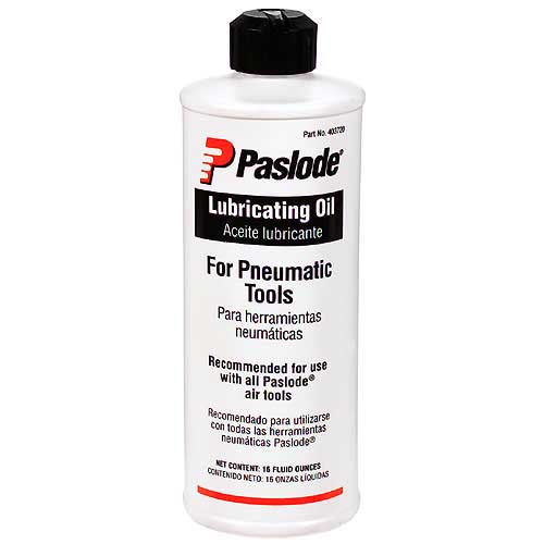 Paslode Duo-Fast Nail Gun Lubricating Oil - 16-oz - Synthetic - For Pneumatic Tools - Each