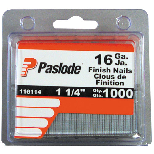 Finishing Nails - Strip - 16GA - 1 1/4" - 1000/Box - Box