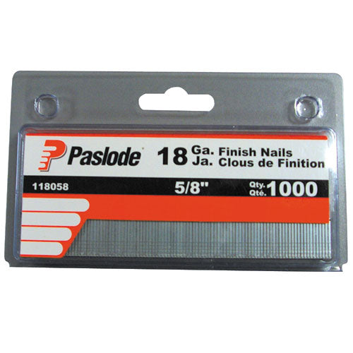 Finishing Nails - Strip - 18GA - 5/8" - 1000/Box - Box