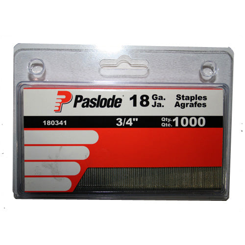 Galvanized Staples - 18GA - 3/4" - 1000 Pack - Box