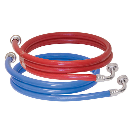 3/4-in Dia x 6-ft 800-PSI Rubber Washing Machine Fill Hose Connector (2-Pack) - Each