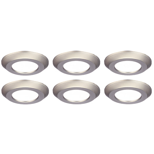 Halo RL4 Recessed Lighting Retrofit Round Trim Ring - 4-in - Satin Nickel-