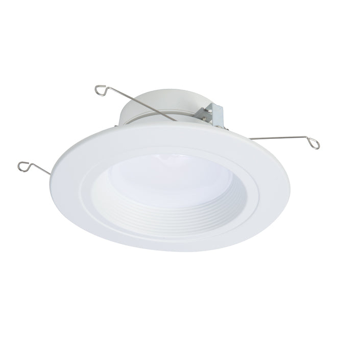 Halo 5-in or 6-in Canless Retro-Fit Baffle - White - Dimmable-
