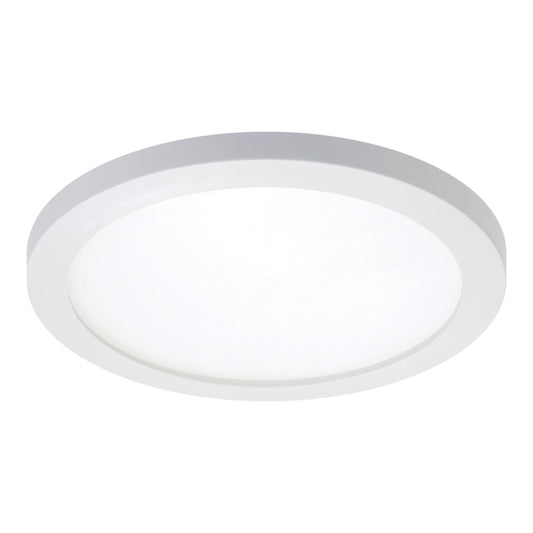 Halo Canless Round Recessed Downlight - 6-in -White - Dimmable-