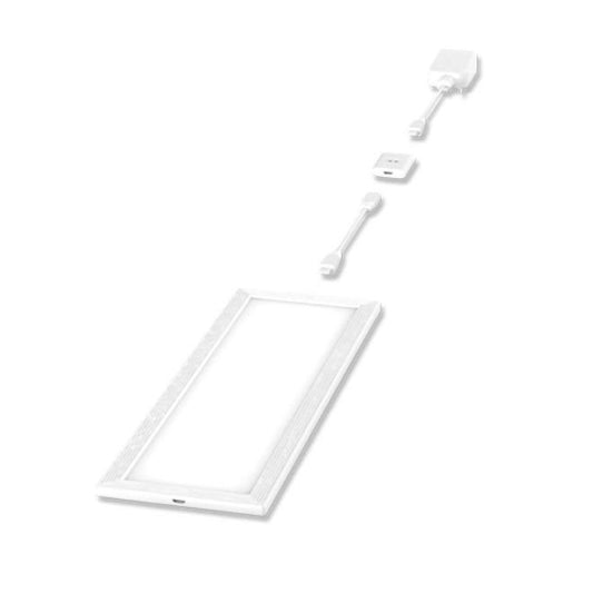 Good Earth Lighting LED Flat Panel 11.81-in Plug-in LED Light Bar Under Cabinet Light-