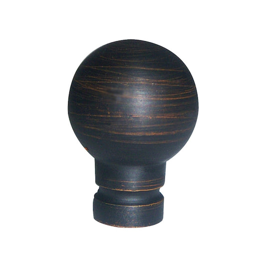Portfolio 1.25-in L x 0.75-in Dia - Transitional Style - Steel Lamp Finial-
