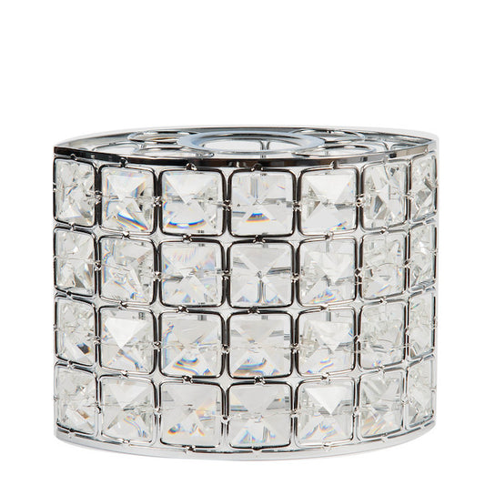 Litex 4.72-in H x 4-in W Chrome Crystal Vanity light shade-