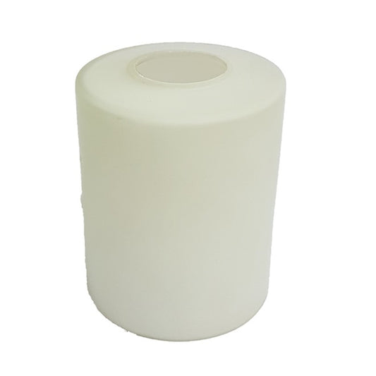 Portfolio White Cylinder Glass Shade-