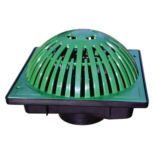 Reln 9-in Green Polypropylen Catch Basin - Each