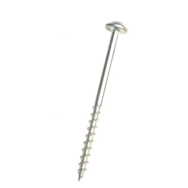 Kreg #2 x 2 1/2-in Zinc-Plated Flat-Head Square Pocket Hole Screw - 250-Pack - Each