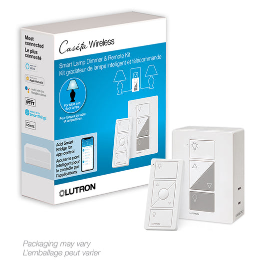 Caseta Lamp Dimming Smart Plug and Remote Kit by Lutron-Each