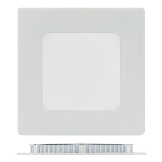 Trenz ThinLED Square Recessed Light - 40 W LED - Dimmable - 4-in - White-
